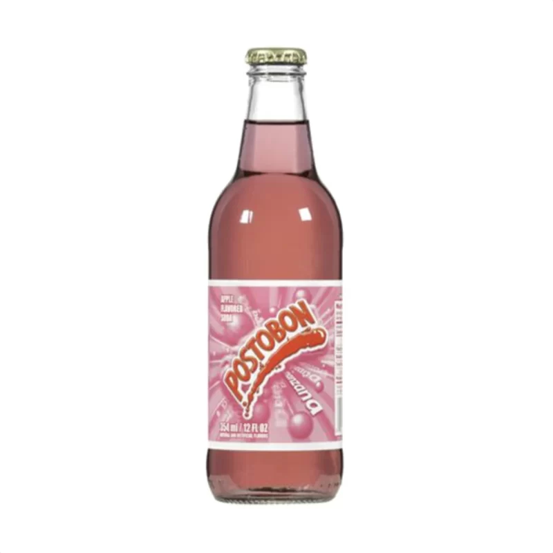 Postobon Soda Manzana Colombiana Botella Vidrio 24x12oz