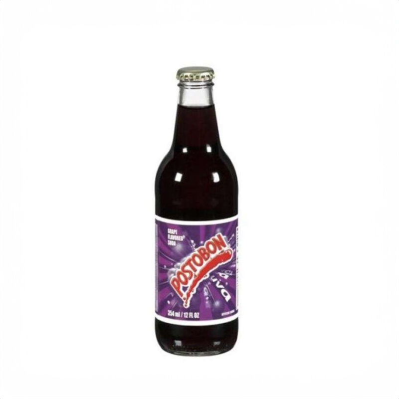 Postobon Soda Uva Botella Vidrio 24x12oz